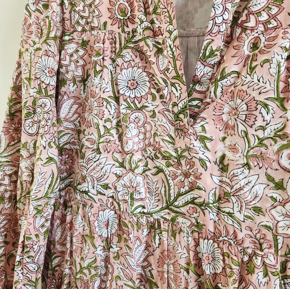 Madison Mathews Size M Folly Midi Dress - Picture 4 of 6